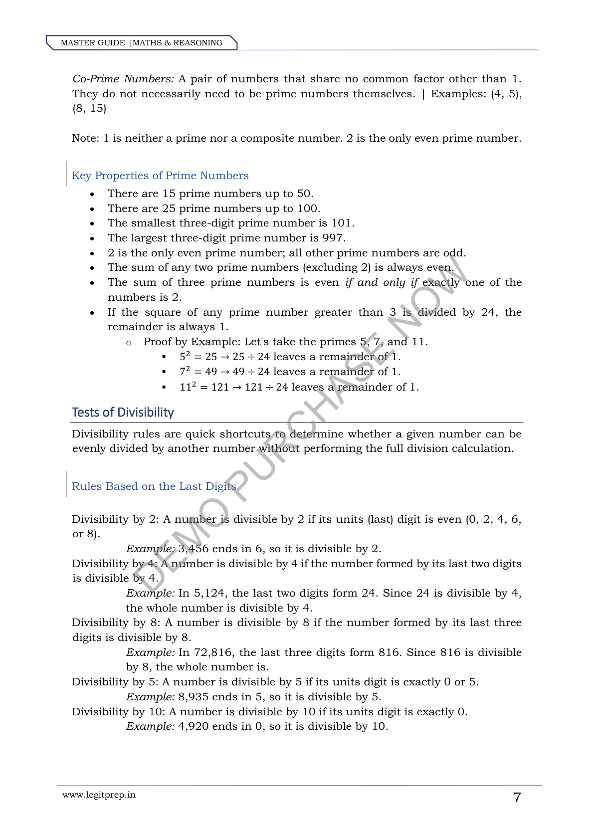 LegitPrep Store Product